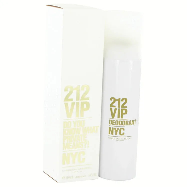 An image displaying 212 Vip by Carolina Herrera Deodorant Spray 5 oz for Women by Carolina Herrera
