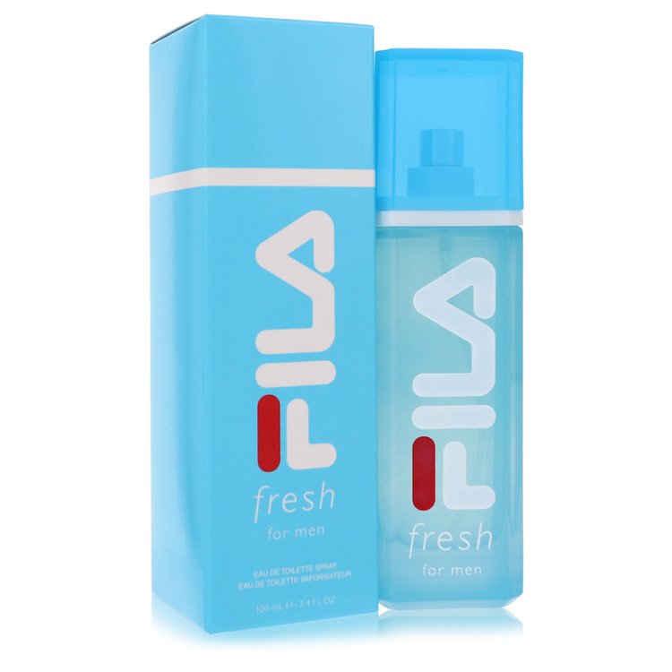 An image displaying Fila Fresh by Fila Eau De Toilette Spray 3.4 oz for Men by Fila