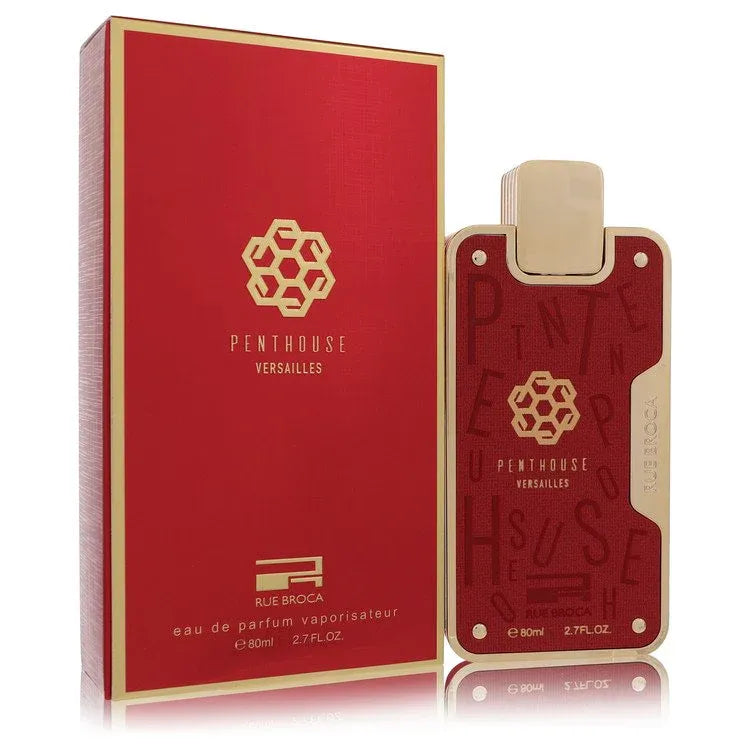 An image displaying Penthouse Versailles by Rue Broca Eau De Parfum Spray 2.7 oz for Men by Rue Broca