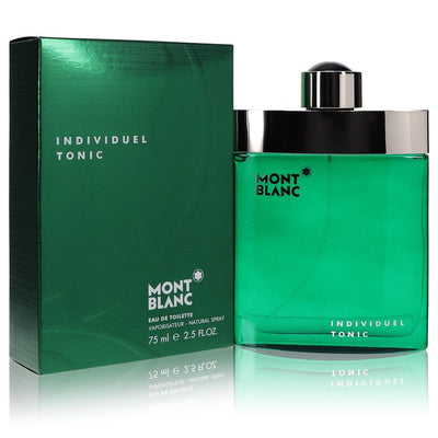 An image displaying Individuel Tonic by Mont Blanc Eau De Toilette Spray 2.5 oz for Men by Mont Blanc