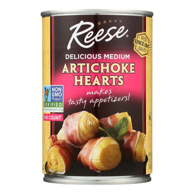 An image displaying Reese Artichoke Hearts - Delicious Medium - Case Of 12 - 14 Ounce. by Reese