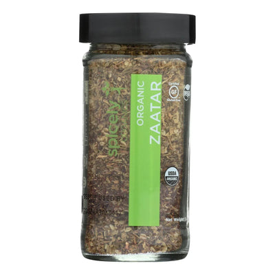 An image displaying Spicely Organics - Organic Zaatar Seasoning - Case Of 3 - 1.4 Ounce by Spicely Organics