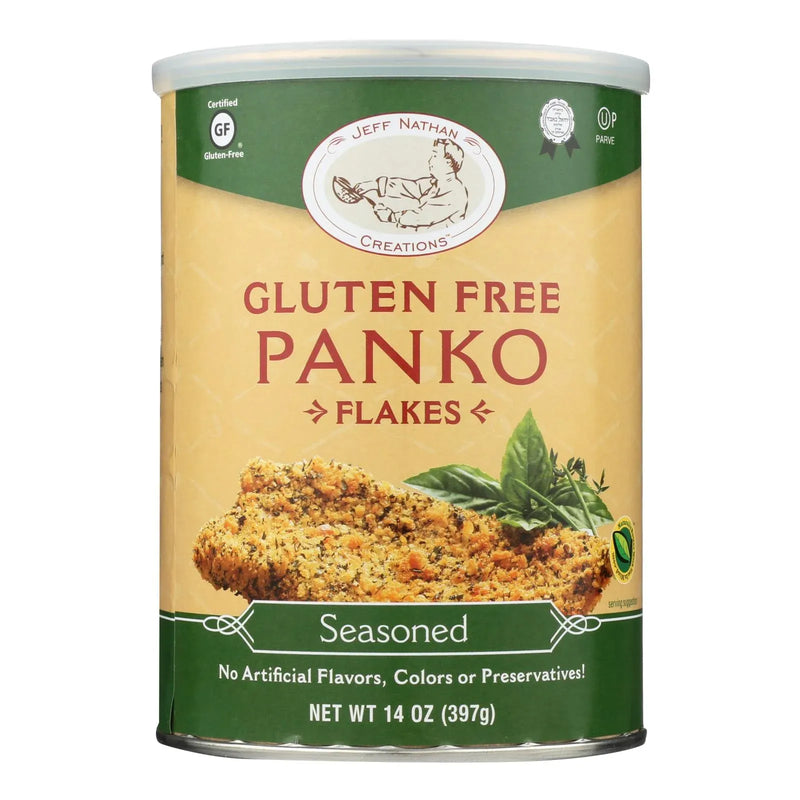 An image displaying Jeff Nathan Creations Jeff Nathan Creations Gluten Free Panko - Panko - Case Of 12 - 14 Ounce by Jeff Nathan Creations