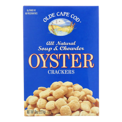An image displaying Olde Cape Cod - Oyster Crackers - Case Of 12 - 8 Ounce by Olde Cape Cod