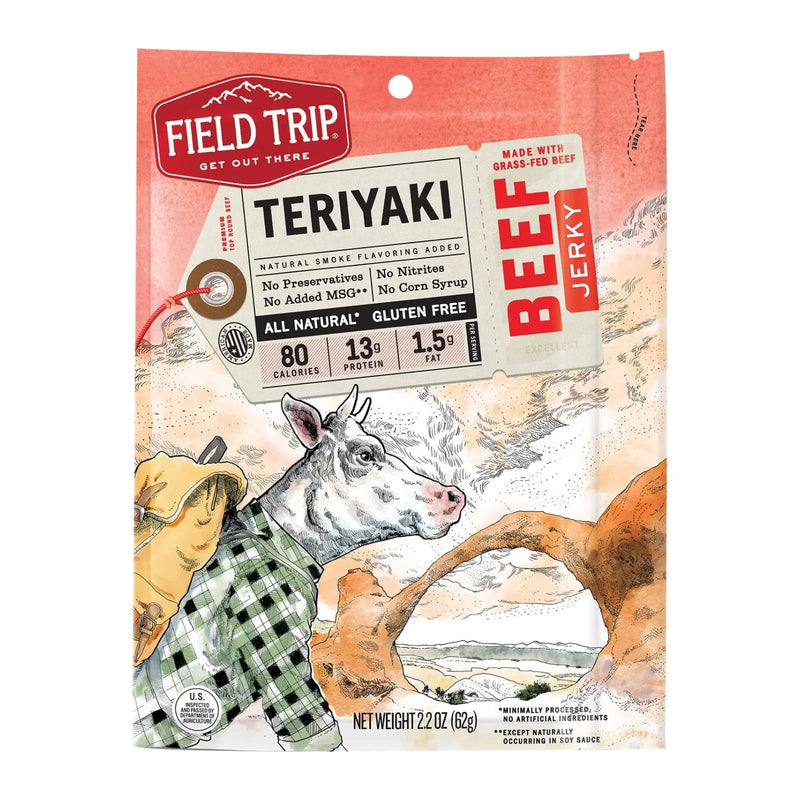 Field Trip Beef Jerky - Gluten Free - Case Of 9 - 2.2 Ounce.