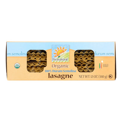 Bionaturae Durum Semolina - Lasagna - Case Of 12 - 12 Ounce