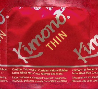 Kimono Lubricated Condom 12 Pk - Orca Market