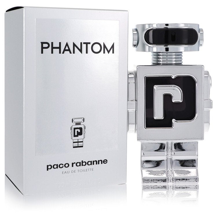 An image displaying Paco Rabanne Phantom by Paco Rabanne Eau De Toilette Spray for Men by Paco Rabanne