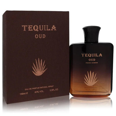An image displaying Tequila Oud by Tequila Perfumes Eau De Parfum Spray 3.3 oz for Men by Tequila Perfumes