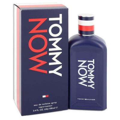 An image displaying Tommy Hilfiger Now by Tommy Hilfiger Eau De Toilette Spray 3.4 oz for Men by Tommy Hilfiger