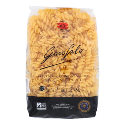 An image displaying Garofalo 100% Durum Wheat Semolina Macaroni Product - Case Of 12 - 16 Ounce by Garofalo