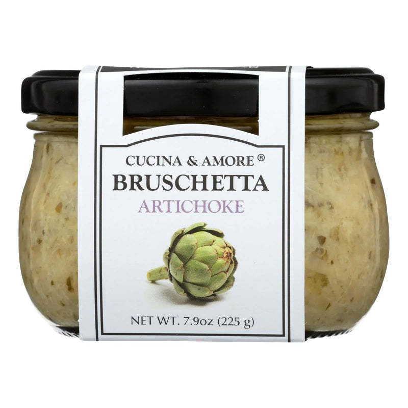 Cucina And Amore - Bruschetta - Artichoke - 7.9 Ounce - Case Of 6