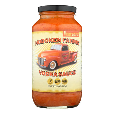 An image displaying Hoboken Farms Big Boss Vodka Sauce - Case Of 6 - 25 Ounce by Hoboken Farms