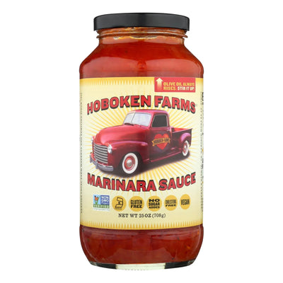 An image displaying Hoboken Farms Big Red Marinara - Case Of 6 - 25 Ounce by Hoboken Farms