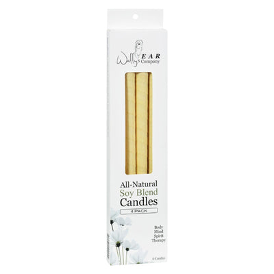 Wally's Ear Candles Plain Paraffin - 4 Candles - Orca Market