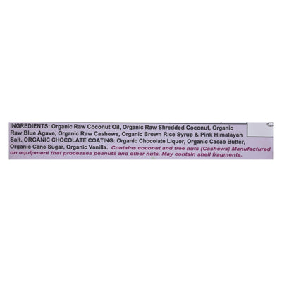 Nelly's Organics Coconut Candy Bar - Case Of 9 - 1.6 Oz - Orca Market