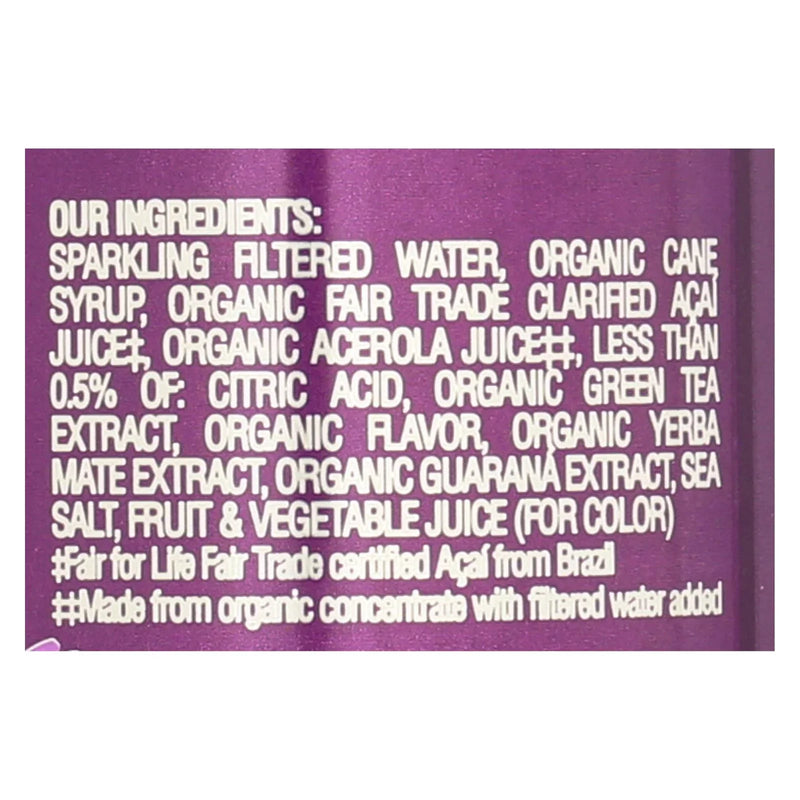 Sambazon Organic Amazon Energy Drink - Original - Case Of 12 - 12 Ounce