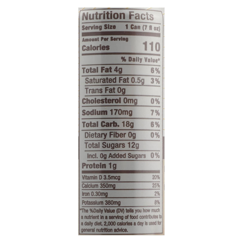 Rise Brewing Co. Nitro Cold Brew Coffee, Oat Milk Latte - Case Of 12 - 7 Fz - Orca Market