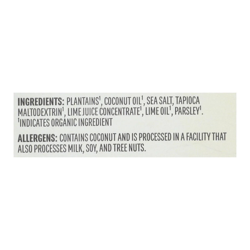 Barnana - Plantn Chips Acaplc Lme - Case Of 6-2 Ounce