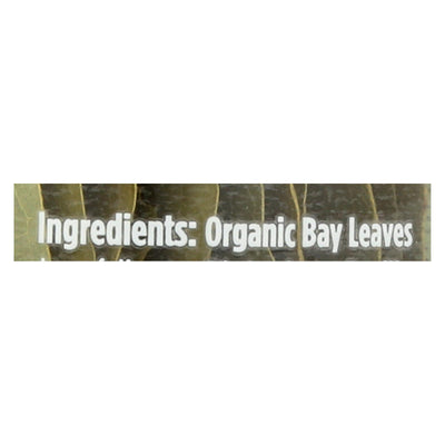 Spicely Organics - Organic Bay Leaves - Case Of 3 - 0.09 Oz. - Orca Market