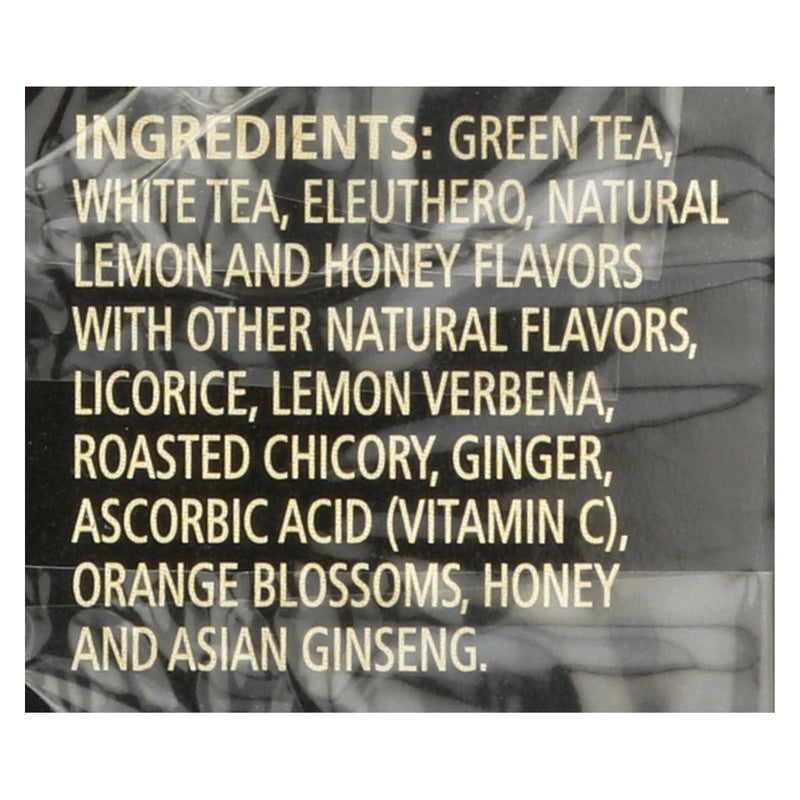 Celestial Seasonings Green Tea Honey Lemon Ginseng With White Tea - 20 Tea Bags - Case Of 6 - Orca Market