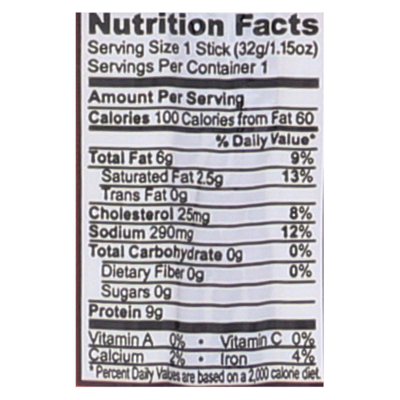 Chomps Beef Sticks - Original - Case Of 24 - 1.15 Oz - Orca Market