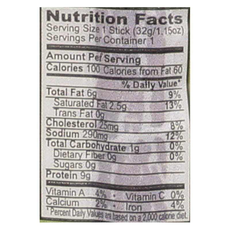 Chomps Beef Sticks - Hoppin Jalapeno - Case Of 24 - 1.15 Oz - Orca Market