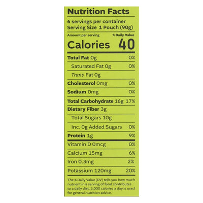 White Leaf Provisions - Baby Food Pear Ban Kiwi - Case Of 6 - 3.2 Oz - Orca Market