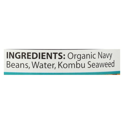 Eden Foods Navy Beans - Organic - Case Of 12 - 15 Oz. - Orca Market