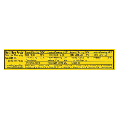 Clif Bar Luna Bar - Organic Lemon Zest - Case Of 15 - 1.69 Oz - Orca Market