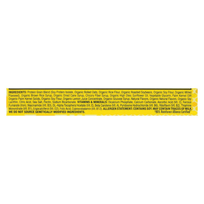 Clif Bar Luna Bar - Organic Lemon Zest - Case Of 15 - 1.69 Oz - Orca Market