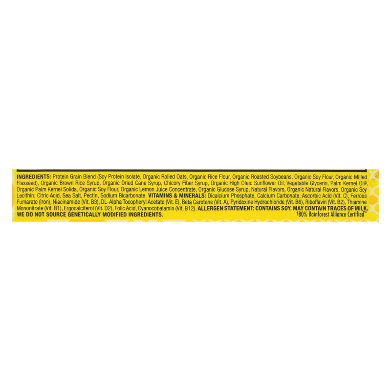 Clif Bar Luna Bar - Organic Lemon Zest - Case Of 15 - 1.69 Oz - Orca Market