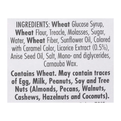 An image displaying Darrell Soft Eating Liquorice - Original - Case Of 8 - 7 Ounce by Darrell