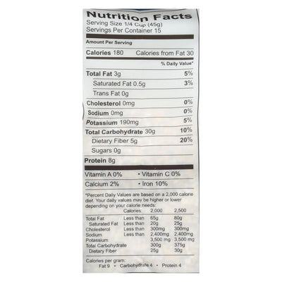 An image displaying One Degree Organic Foods Organic Steel Cut Oats - Sprouted - Case Of 4 - 24 Ounce by One Degree Organic Foods