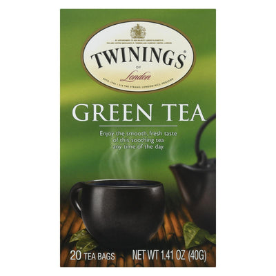 Twinings Tea Green Tea - Natural - Case Of 6 - 20 Bags - Orca Market