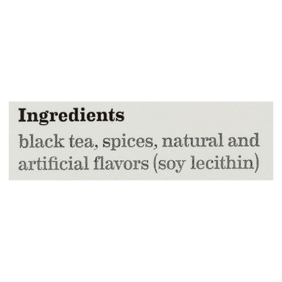 Bigelow Tea Tea - Chai Vanilla - Case Of 6 - 20 Bag - Orca Market