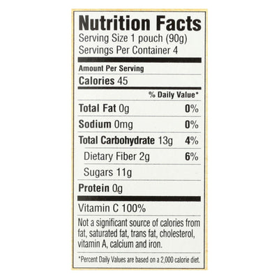 Santa Cruz Organic Apple Sauce - Strawberry - Case Of 6 - 3.2 Ounce