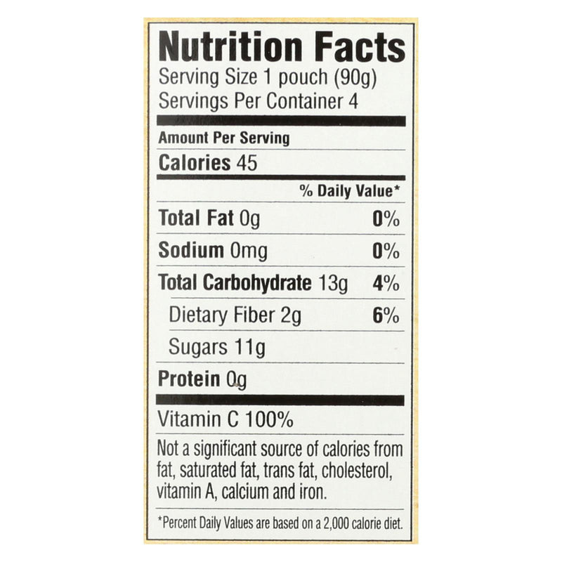 Santa Cruz Organic Apple Sauce - Strawberry - Case Of 6 - 3.2 Ounce