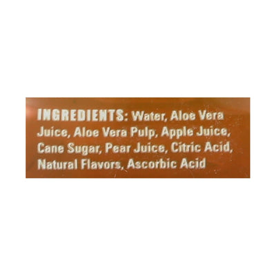 Alo Original Crisp Aloe Vera Juice Drink - Fuji Apple And Pear - Case Of 12 - 16.9 Fl Oz. - Orca Market