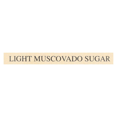 India Tree Gourmet Spices & Specialties Light Muscovado Sugar  - Case Of 6 - 16 Ounce