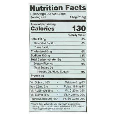 An image displaying Good Health Veggie Straws - Sea Salt - Case Of 8 - 1 Ounce by Good Health