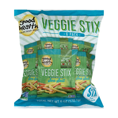 An image displaying Good Health Veggie Straws - Sea Salt - Case Of 8 - 1 Ounce by Good Health