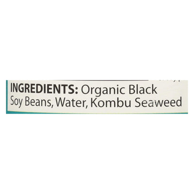 Eden Foods Organic Black Soy Beans - Case Of 12 - 15 Oz. - Orca Market