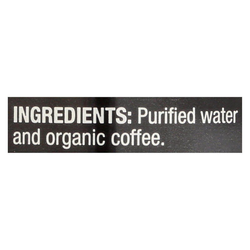 Rise Brewing Co - Cld Brew Coffee Org Black - Case Of 12 - 7 Fz - Orca Market