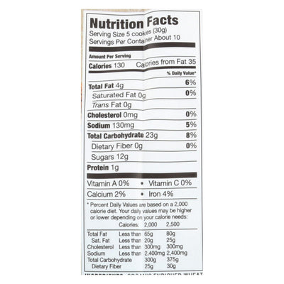 Midel Cookies - Ginger Snaps - Case Of 8 - 10 Ounce
