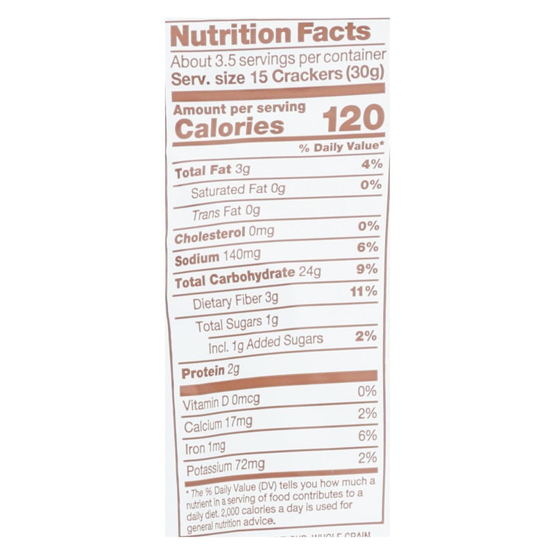 Crunchmaster - Multi Grain Cracker Sea Salt - Case Of 12 - 4 Oz - Orca Market