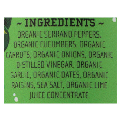 Yellowbird - Condiment Serrano - Case Of 6 - 9.8 Ounce
