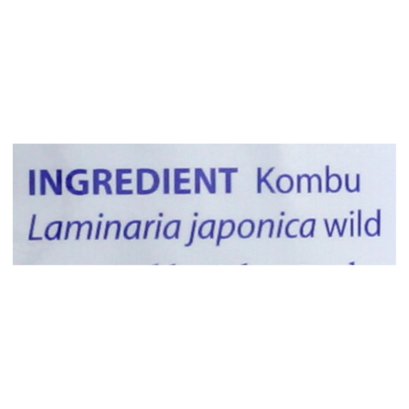 Eden Foods Kombu - Sea Vegetable - Wild Hand Harvested - 2.1 Oz - Case Of 6 - Orca Market