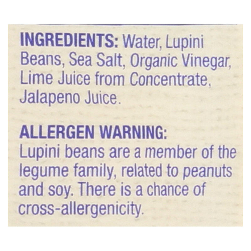 Brami Lupini Snack - Chili Lime - Case Of 8 - 5.3 Ounce