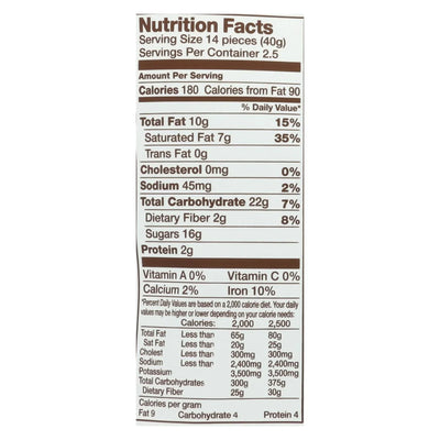Cocomel - Carmel Bite - Organic - Vanilla - Case Of 6 - 3.5 Ounce
